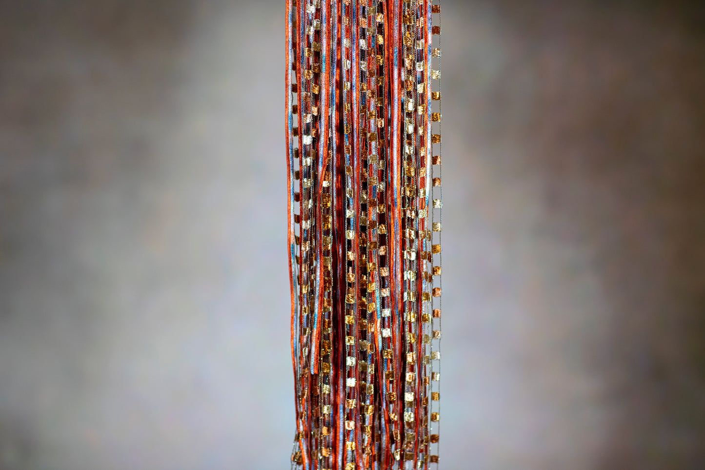 Fringe Italian Ribbon Scarf